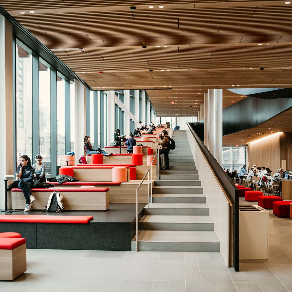 3/2/2023 -- Boston, MA.

Boston University’s Center for Computing & Data Sciences.

Photo by Janice Checchio for Boston University Photography.